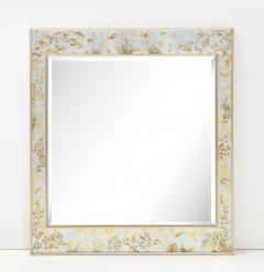  La Barge LaBarge Silver Leaf Floral Motif Mirror - 2934430