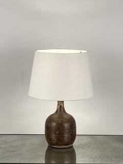  La Borne Potters Gr s Pyrit Glazed Stoneware Lamp by La Borne Pottery France - 3616645