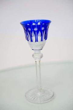  La Compagnie des Cristalleries de Saint Louis 1950 Liquor Tommy Crystal Glass by Saint Louis Cristallerie France - 1803394