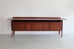  La Permanente Mobili Cant 1950s Italian Rosewood Sideboard by Cantu Furniture Artisans - 710569