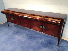 La Permanente Mobili Cant Italian Mid Century Sideboard with Marble Handles by Vittorio Dassi 1950 - 2601936