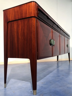  La Permanente Mobili Cant Italian Mid Century Sideboard with Marble Handles by Vittorio Dassi 1950 - 2601940