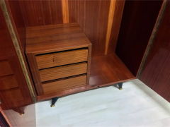  La Permanente Mobili Cant Italian Mid Century Teakwood Cabinet by La Permanente Mobili Cant 1950s - 2602218