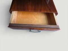  La Permanente Mobili Cant Italian Midcentury Bed Frame attributed to La Permanente Mobili 1950s - 4612629