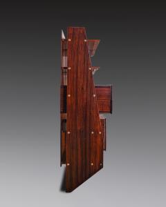  La Permanente Mobili Cant La Permanente Mobili Cant Bookcase in Rosewood Italy 1950s - 2463615