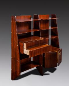  La Permanente Mobili Cant La Permanente Mobili Cant Bookcase in Rosewood Italy 1950s - 2463619