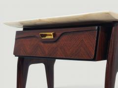  La Permanente Mobili Cant Mid Century Bedside Tables or Night Stands by La Permanente Mobili Cant 1950s - 4625430