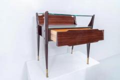  La Permanente Mobili Cant Set of 2 Night Stands by La Permanente Mobili Cant Italy 1950s - 3247604