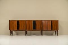  La Permanente Mobili Cant Sideboard in Walnut in The Style of La Permanente Mobili Cantu Italy 1950s - 3055824