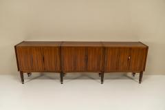  La Permanente Mobili Cant Sideboard in Walnut in The Style of La Permanente Mobili Cantu Italy 1950s - 3055826