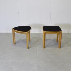  La sorgente del mobile Angelo Mangiarotti set of two stools 1970s - 4032914