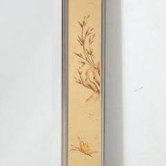  LaBarge Mid Century Gilt Eglomise w Brass Border Mirror signed D Wingard for Labarge - 4489770