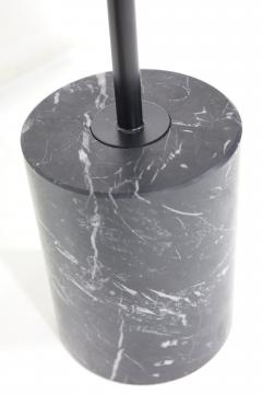  LaPalma Lapalmas Jey Side Table in Black with Marquina Marble Base - 4803836
