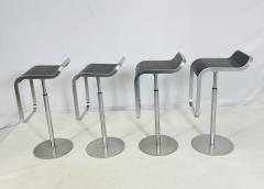  LaPalma Set of 4 Lem Counter Bar Stools by Shin Tomoko Azumi for LaPalma Italy 2000 - 4202861