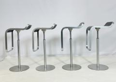  LaPalma Set of 4 Lem Counter Bar Stools by Shin Tomoko Azumi for LaPalma Italy 2000 - 4202863