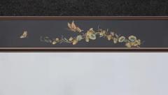  Labarge Rare Signed and Dated LaBarge Vintage Hand Reverse Painted Chinoiserie Mirror - 3330809