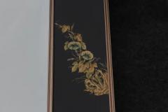  Labarge Rare Signed and Dated LaBarge Vintage Hand Reverse Painted Chinoiserie Mirror - 3330812