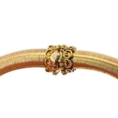  Lalaounis Ilias Lalaounis Ilias Lalaounis Vintage 18K Yellow Gold Double Ram Ruby Bracelet - 4600935