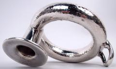  Lalaounis Lalaounis Modern Classical Sterling Silver Chamberstick - 4542796