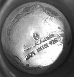  Lalaounis Lalaounis Modern Classical Sterling Silver Chamberstick - 4542798