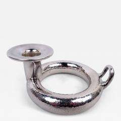  Lalaounis Lalaounis Modern Classical Sterling Silver Chamberstick - 4546037