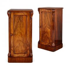  Lamb of Manchester Pair of Victorian period walnut bedside cabinets by Lamb of Manchester - 2981955