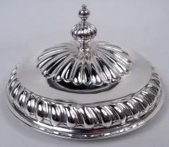  Lambert Co English Victorian Georgian Classical Britannia Silver Covered Urn 1894 - 4375237