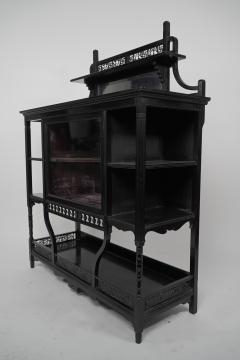  Lambs of Manchester Anglo Japanese Ebonised Coromandel Side Cabinet by Lamb Co Of Manchester - 4185312