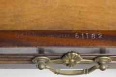  Lambs of Manchester Lamb of Manchester an Aesthetic Movement Walnut Writing Desk with New Leather - 4185323