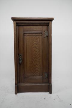  Lambs of Manchester Lambs of Manchester A Gothic Revival Bedside Cabinet with Carved Floral Details - 4185346