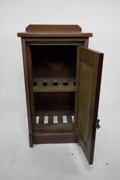  Lambs of Manchester Lambs of Manchester A Gothic Revival Bedside Cabinet with Carved Floral Details - 4185349