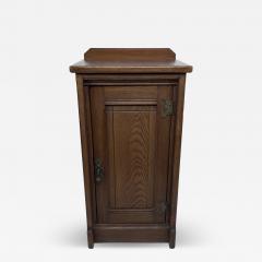  Lambs of Manchester Lambs of Manchester A Gothic Revival Bedside Cabinet with Carved Floral Details - 4234468
