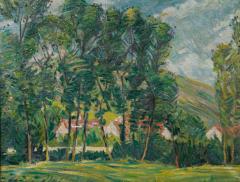  Landscape Red Roofs - 3198281
