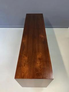  Lane Acclaim 1970s Lane Brutalist Nine Drawer Walnut Dresser Mid Century - 4126564