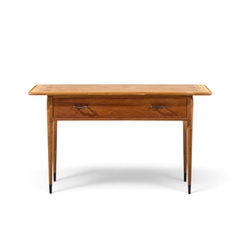  Lane Acclaim Lane Acclaim Mid Century Walnut Console Table - 4756577