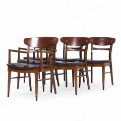 Lane Acclaim Lane Acclaim Mid Century Walnut Dining Chairs Set of 6 - 4257059