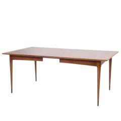  Lane Acclaim Lane Acclaim Mid Century Walnut Dining Table with 1 Leaf - 4269809