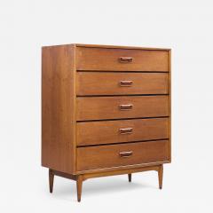  Lane Acclaim Lane Acclaim Mid Century Walnut Highboy Dresser - 4270217