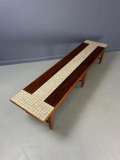  Lane Furniture 1970s Lane Monte Carlo Coffee Table with Inlaid Tile Design Mid Century - 3663050