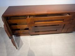  Lane Furniture American Modern Mahogany Chest of Drawers 1960s Lane Furniture Co  - 4611329