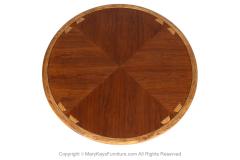  Lane Furniture Lane Acclaim Mid Century Round Dovetail Inlay Coffee Table - 3909155