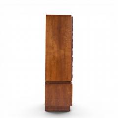  Lane Furniture Lane Brutalist Mid Century Walnut Armoire Dresser - 4575194