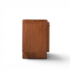  Lane Furniture Lane Brutalist Mid Century Walnut Nightstands Pair - 4711712