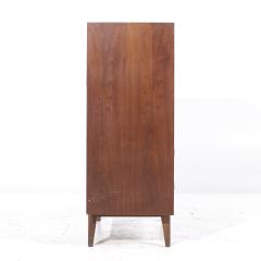  Lane Furniture Lane First Edition Mid Century Walnut Highboy Dresser - 3834747