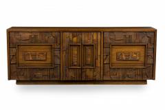 Lane Furniture Lane Furniture Modern Brutalist Carved Front Credenza Sideboard - 4274485