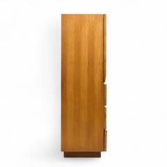  Lane Furniture Lane Mid Century Burlwood Armoire Highboy Dresser - 4312473