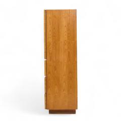  Lane Furniture Lane Mid Century Burlwood Armoire Highboy Dresser - 4312476