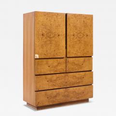  Lane Furniture Lane Mid Century Burlwood Armoire Highboy Dresser - 4319376