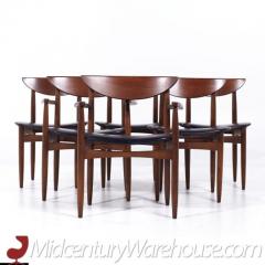  Lane Furniture Lane Perception Mid Century Walnut Dining Chairs Set of 6 - 3598462