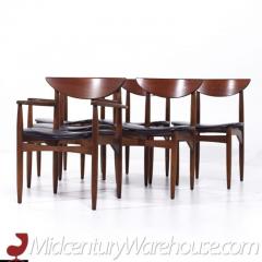  Lane Furniture Lane Perception Mid Century Walnut Dining Chairs Set of 6 - 3598500